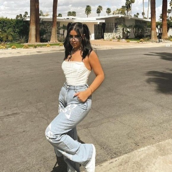 NEW Chiffon Boned Strapless Angled Corset Top - Picture 8 of 12